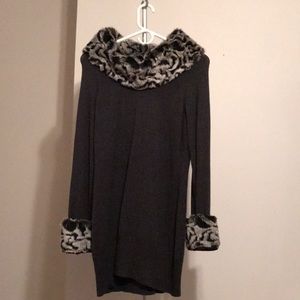 Like-new INC International Concepts sweater dress.